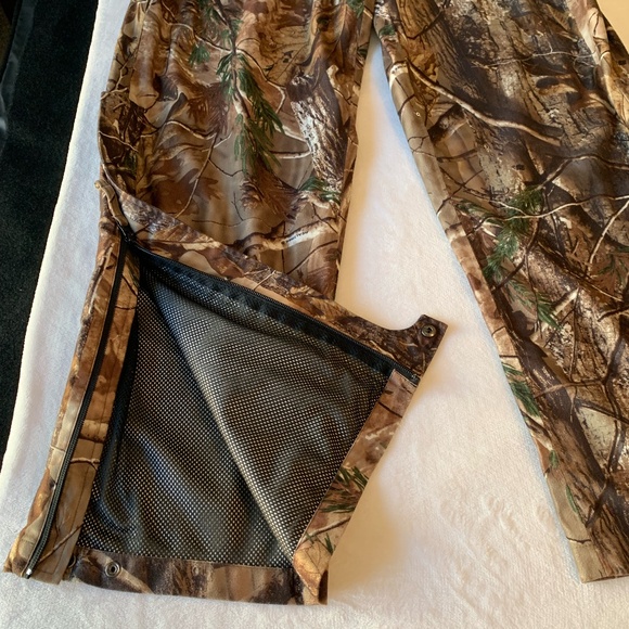 Team Whitetail Scent inhibitor Zip Leg Camo Mens Pants Size Large Hunting - Picture 8 of 8